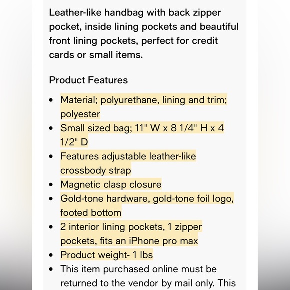 Bebe Pink Handbag NWT - Picture 6 of 6